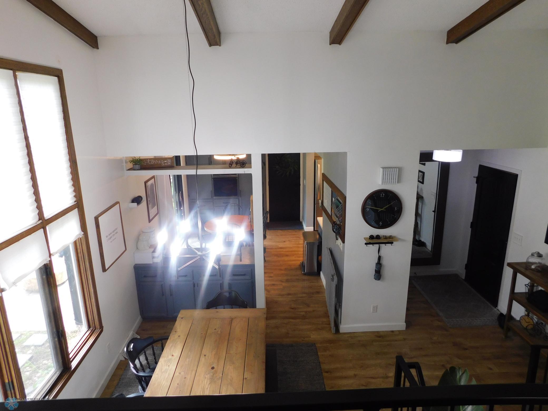 living room view