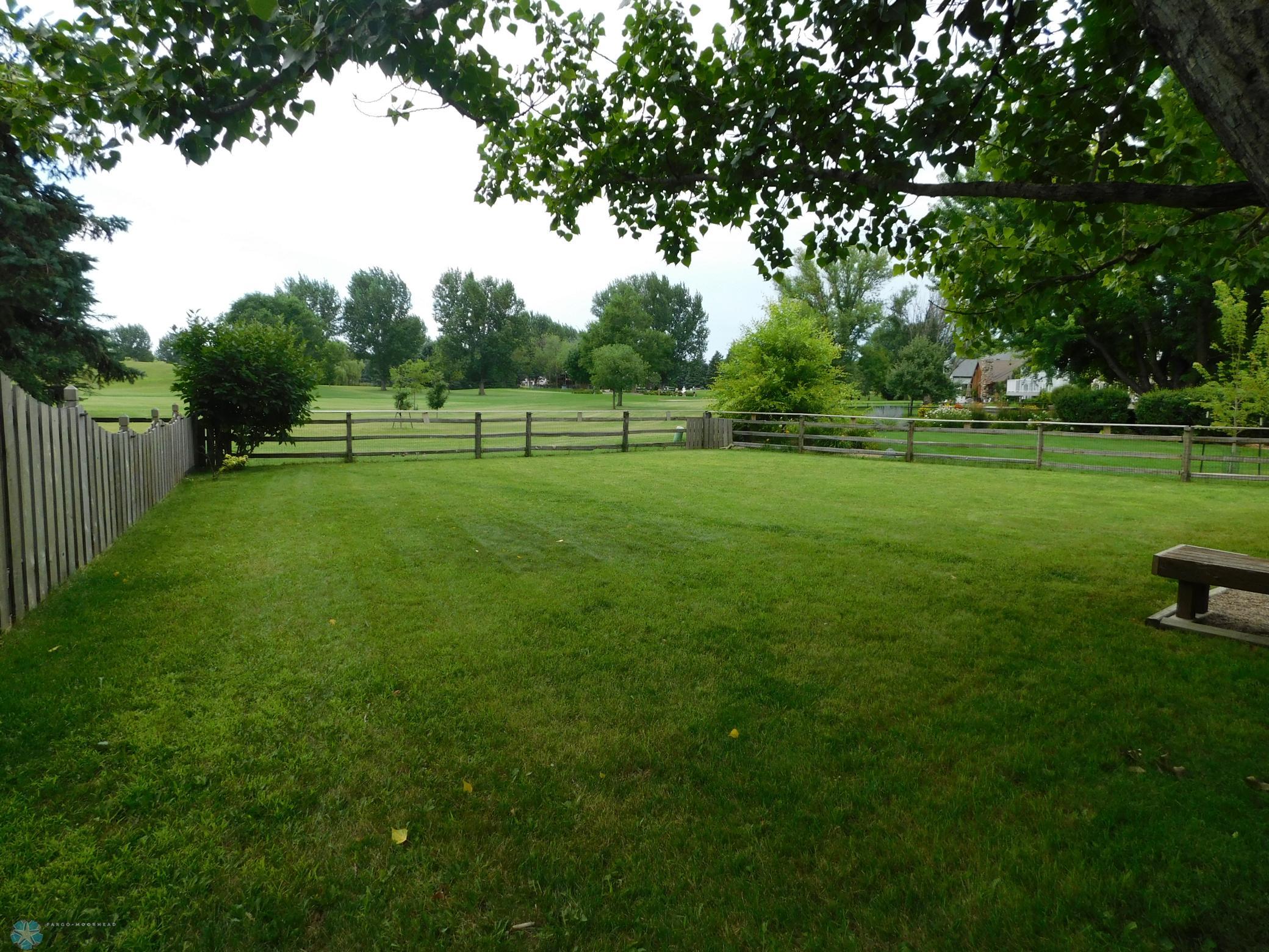 back yard view