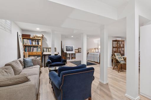 An amazing lower level!