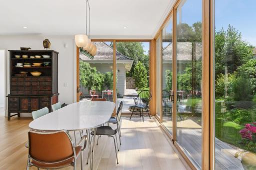 Open, inviting and bathed in light.