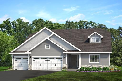 Waterford B - Picture is a rendering of one Loomis elevation, the actual elevation used will vary..jpg