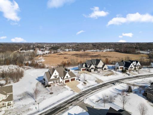 View of neighborhood and open space around