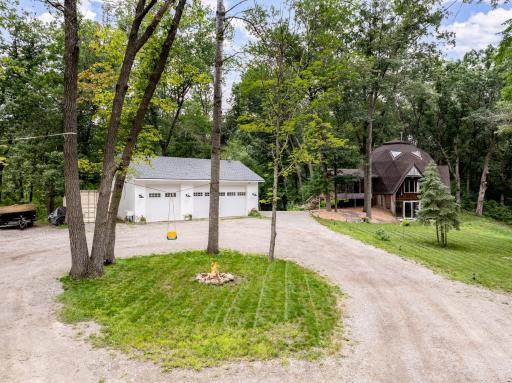 The view as you pull into beautiful 5 acres property