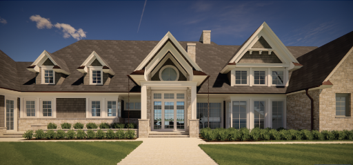 Don't miss a rare chance to design and build your dream lakefront home on the shores of iconic White Bear Lake. This exterior rendering is an example of what could be built with BCD Homes.