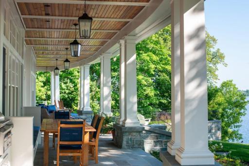 Designed for quiet mornings and golden hour gatherings, this back porch invites you to slow down and stay awhile. Photo of a porch designed and built by BCD Homes