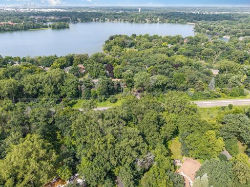 Lot is on the corner of Skiles Lane and Snelling Ave. N.