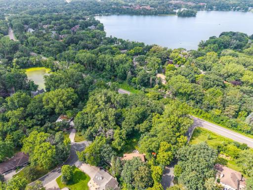 Picturesque lot blocks from Lake Johanna.