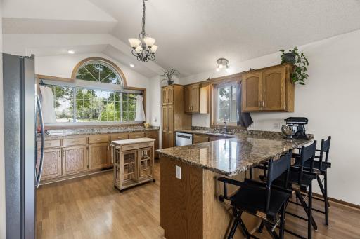 Check out this bright and spacious kitchen