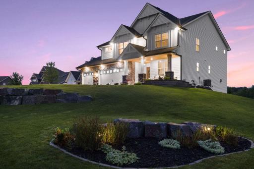 Fantastic lot with upgraded, professional landscaping. Curb appeal 10!