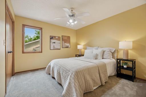 Stylish secondary bedrooms ideal for family, guests, or a home office.