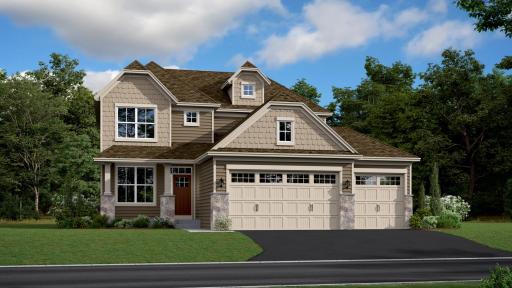 (Exterior rendering, actual homes finishes will vary) Welcome to the Bristol!