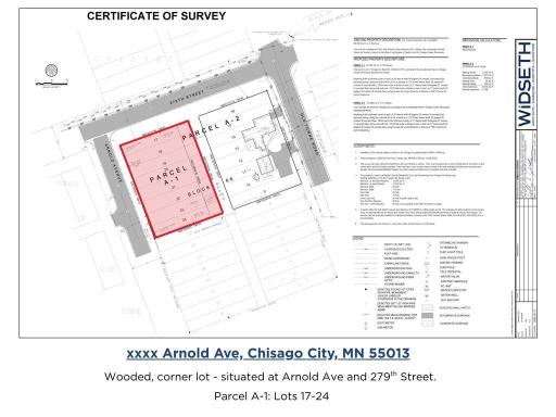 Survey Parcel A-1, Lots 17-24
