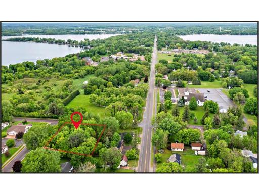 Approximate lot lines for xxxx Arnold Ave