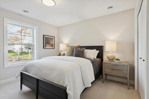 Lower level 5th bedroom perfect for guests