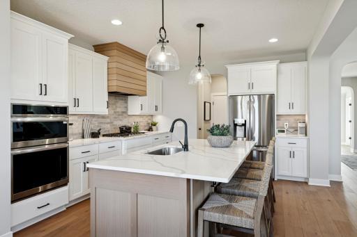 Well-appointed kitchen with ample counter space and quality finishes