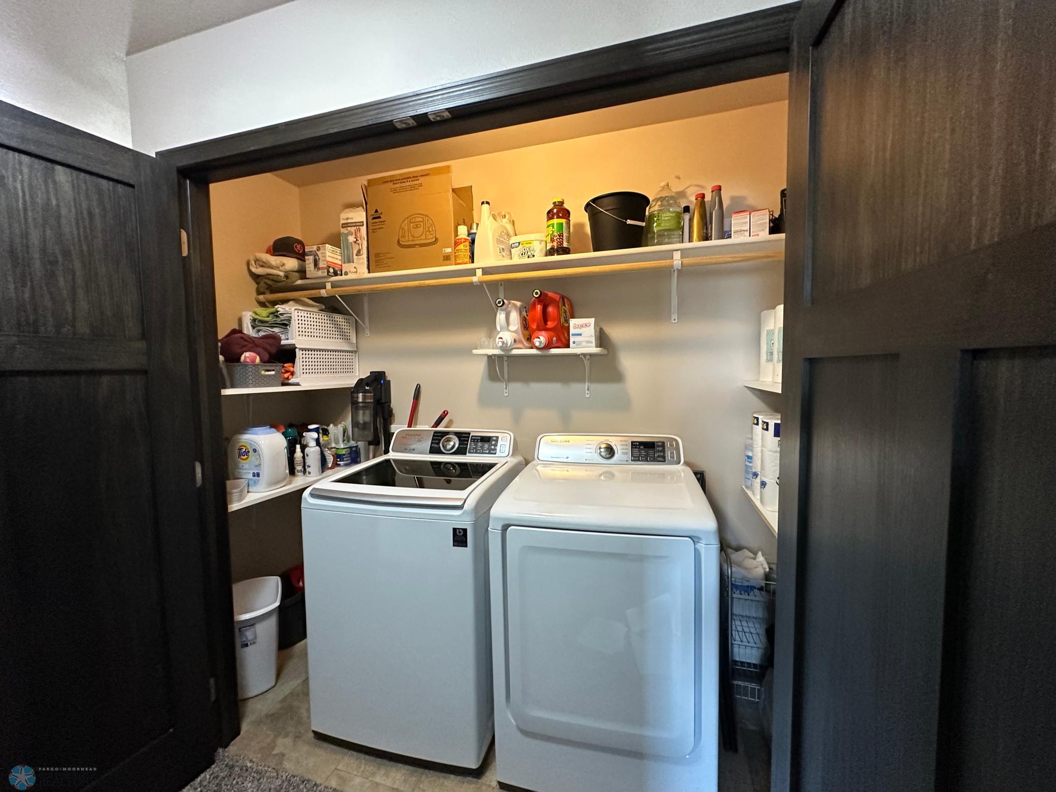 Laundry Upstairs
