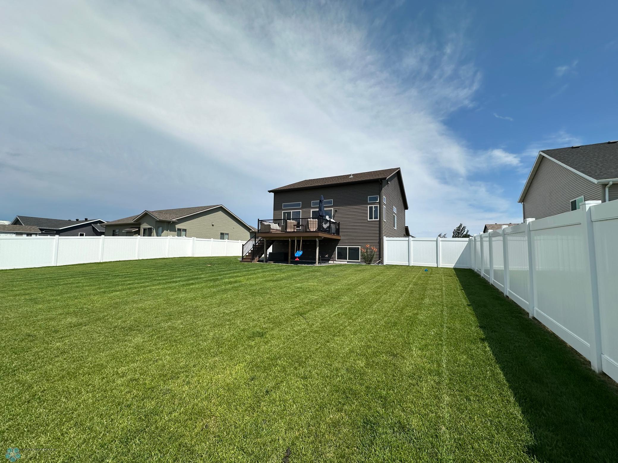 Fully Fenced Yard