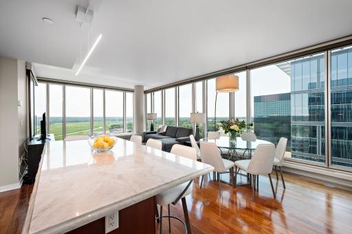 Kitchen and Eating Area Perfect For Entertaining