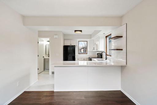 Welcome to unit #D, completely remodeled and only available due to relocation. Stunning updates to this
