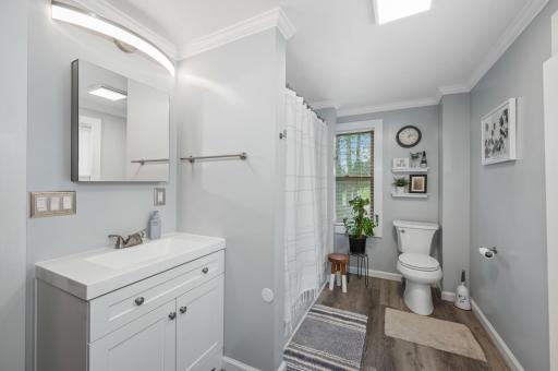 Upstairs bathroom