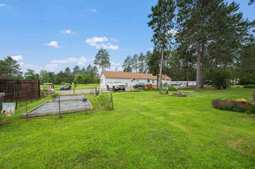 Large yard