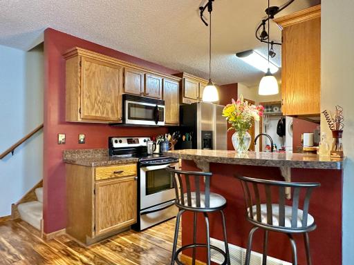 The breakfast bar is great for those quick meals on the go.