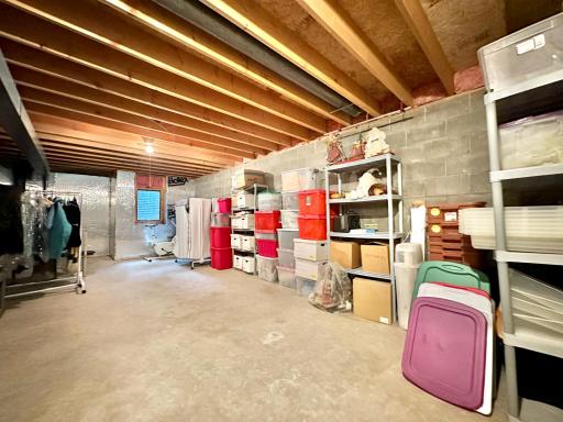 Storage!!! and lots of it! This is your equity place and value. Make this area what you want or keep it storage - your choice.