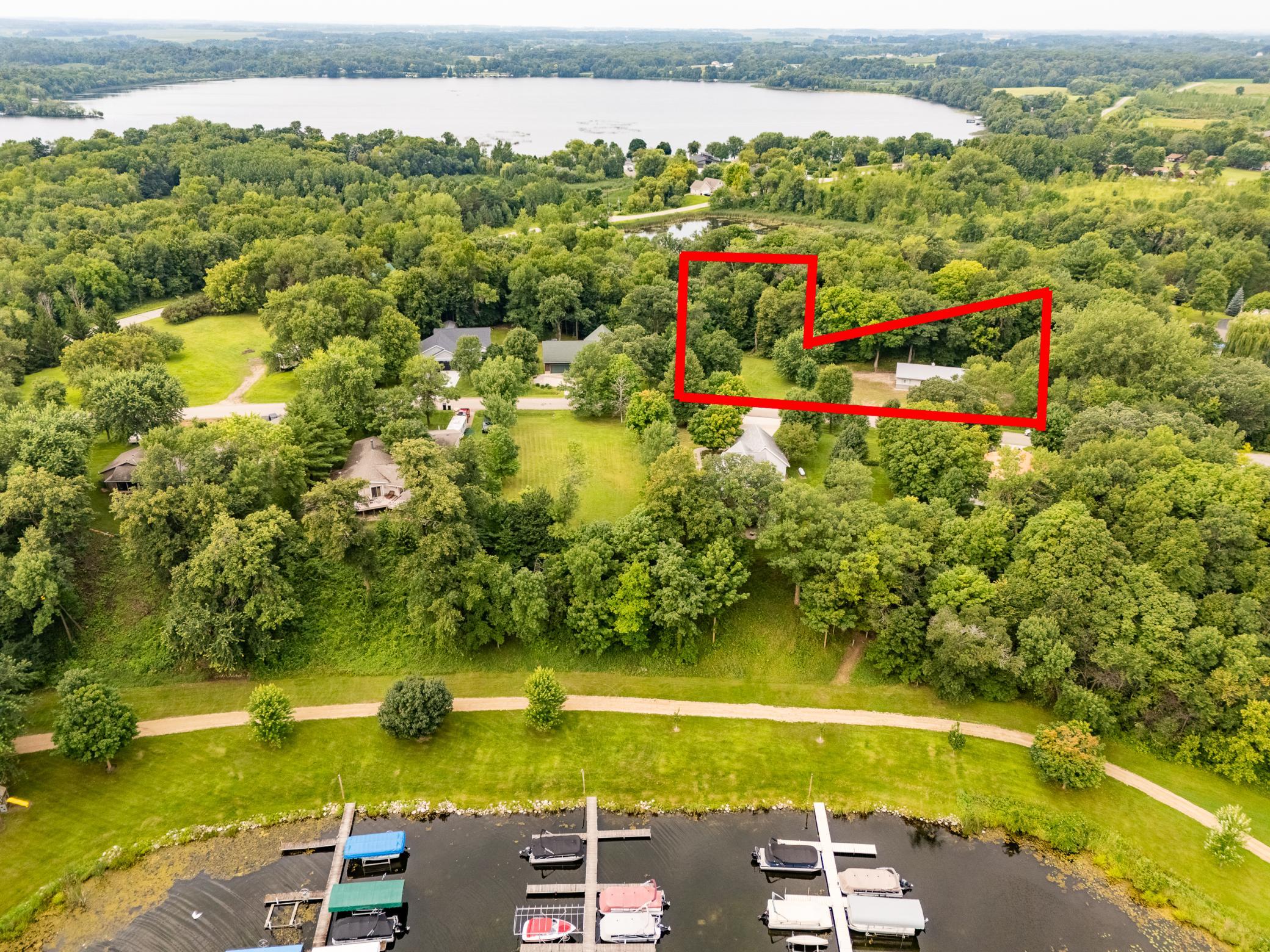 Appx boundaries & close to marina