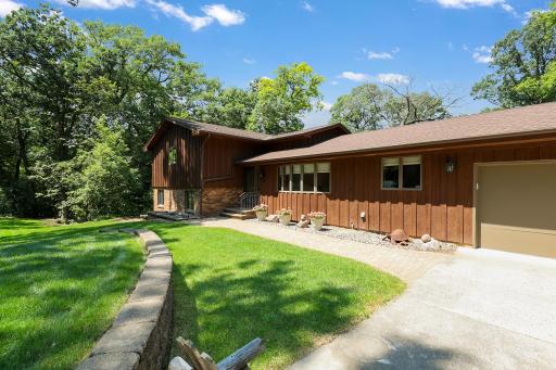 3 bedroom, 3 bathroom and a 3-car garage with an unfinished basement. Plenty of room to grow into on this 2.5-acre heavily wooded lot.