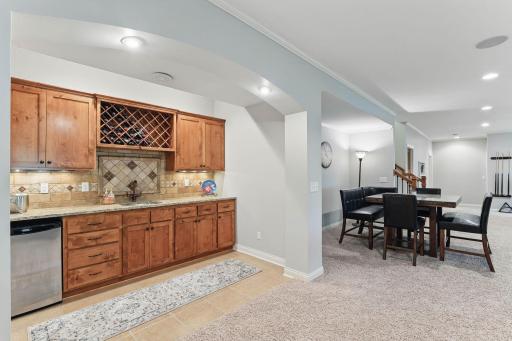 Wet Bar in the Entertainment Space in the Lower Level 13478 Clearwater Cir.jpg