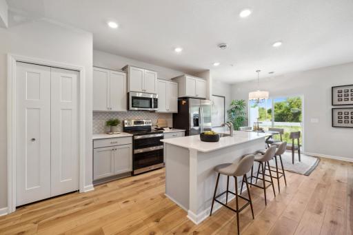 Photo of model home. Same floorplan. Selections and finishes will vary.