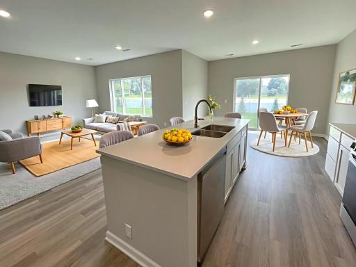 3218 Kady Ave NE- Home is ready for a quick move-in! Photo of home virtually staged.