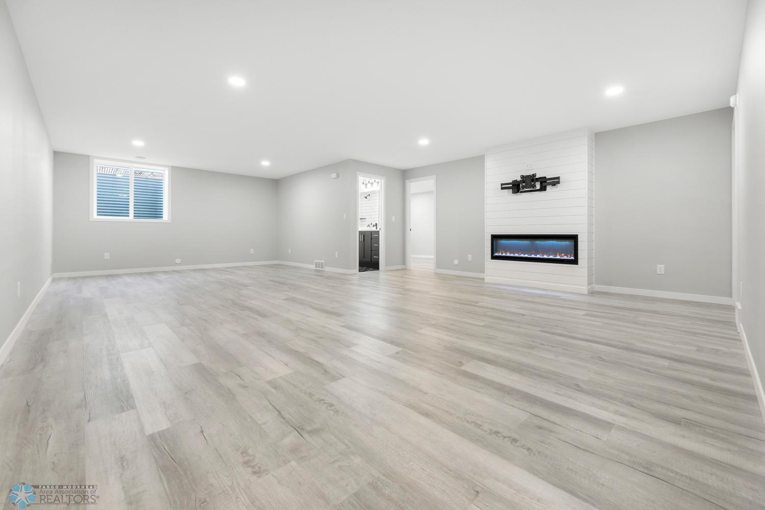 Newly Finished Lower Level