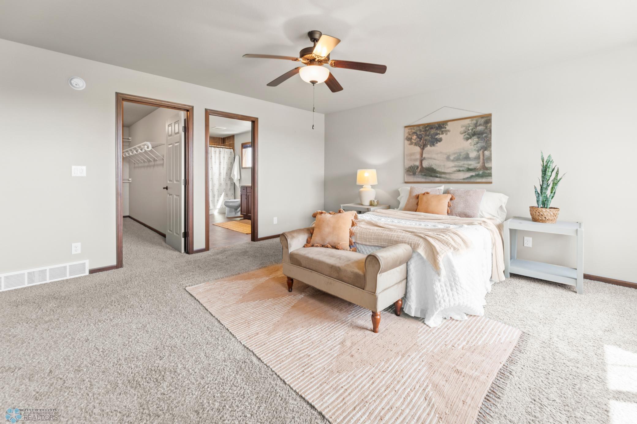 Spacious Primary Bedroom