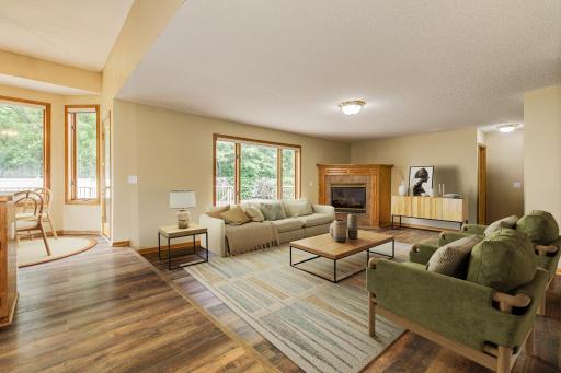Main Level Living Room - THIS PICTURE IS VIRTURALLY STAGED