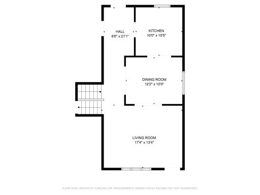 Main Level Floor Plan ( sizes are approximate and not to be relied on )
