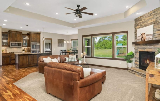 Welcome home to this gorgeous legacy rambler in the fast-growing Oak Grove! This custom-built home offers 3 BR on the main level, 2 additional BR in the recently finished LL walkout, custom woodwork, sweeping views throughout, 4 car garage and more.