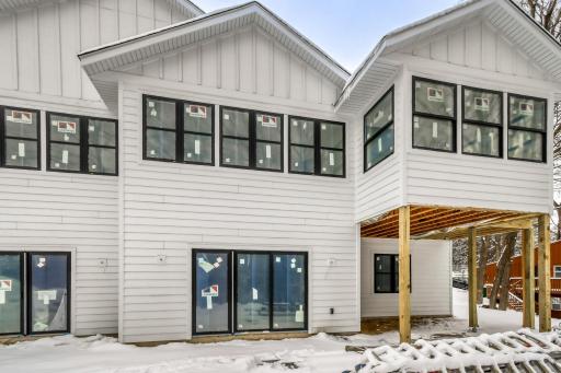 Back view of the home. Every room takes full advantages of the views! - photo taken 2/20/26