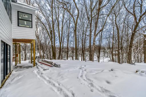 Actual photo of yard - photo taken 2/20/26