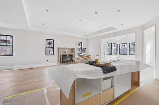 Beautiful open floor plan- photo taken 3/29