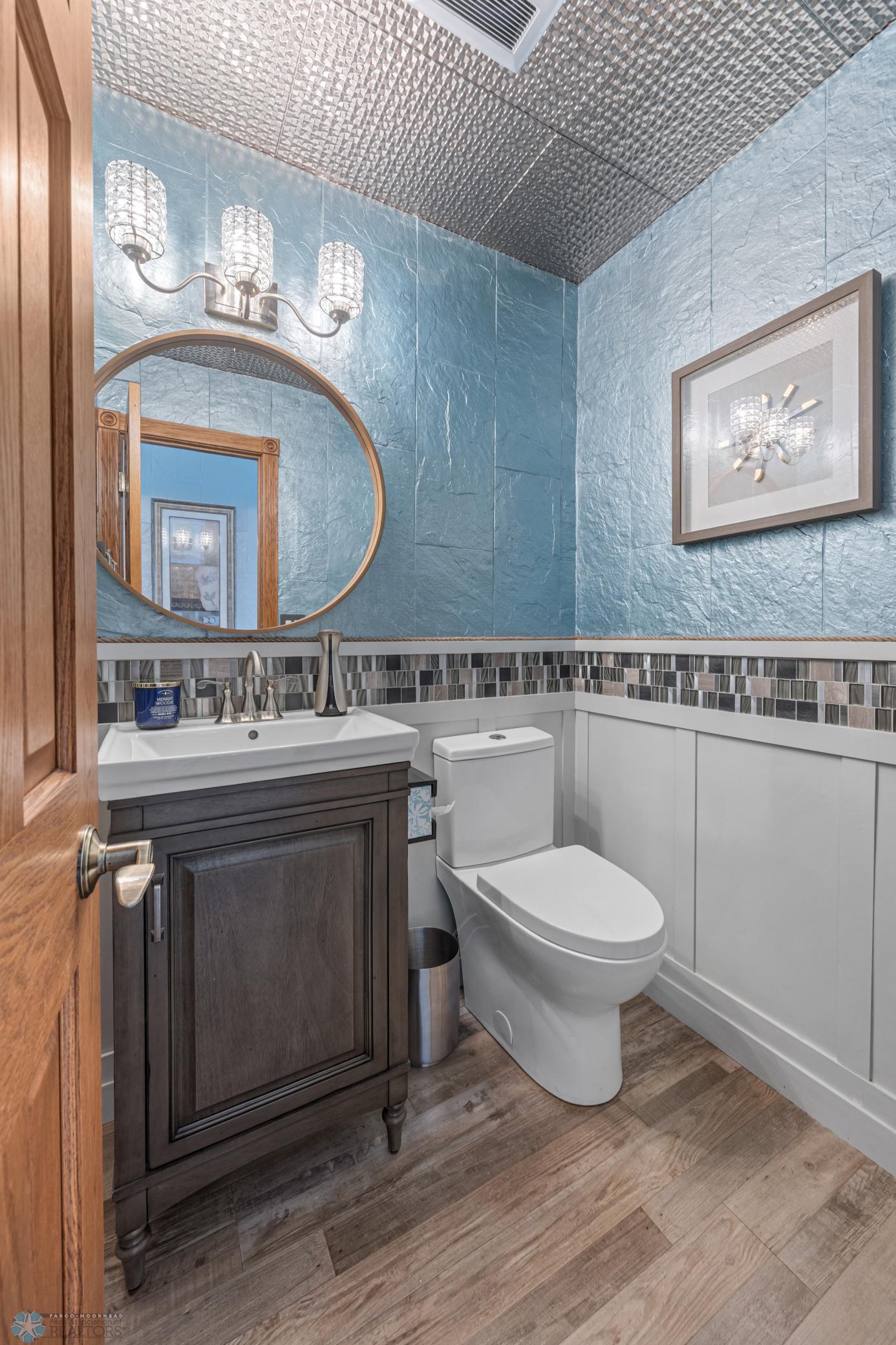 1/2 Bath - Main Floor