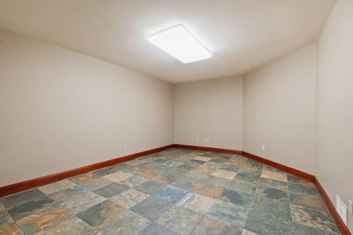 Additional space for a home gym, hobby area or additional storage.