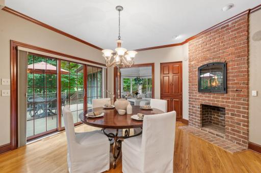 Versatile dining options allow for a variety of needs.