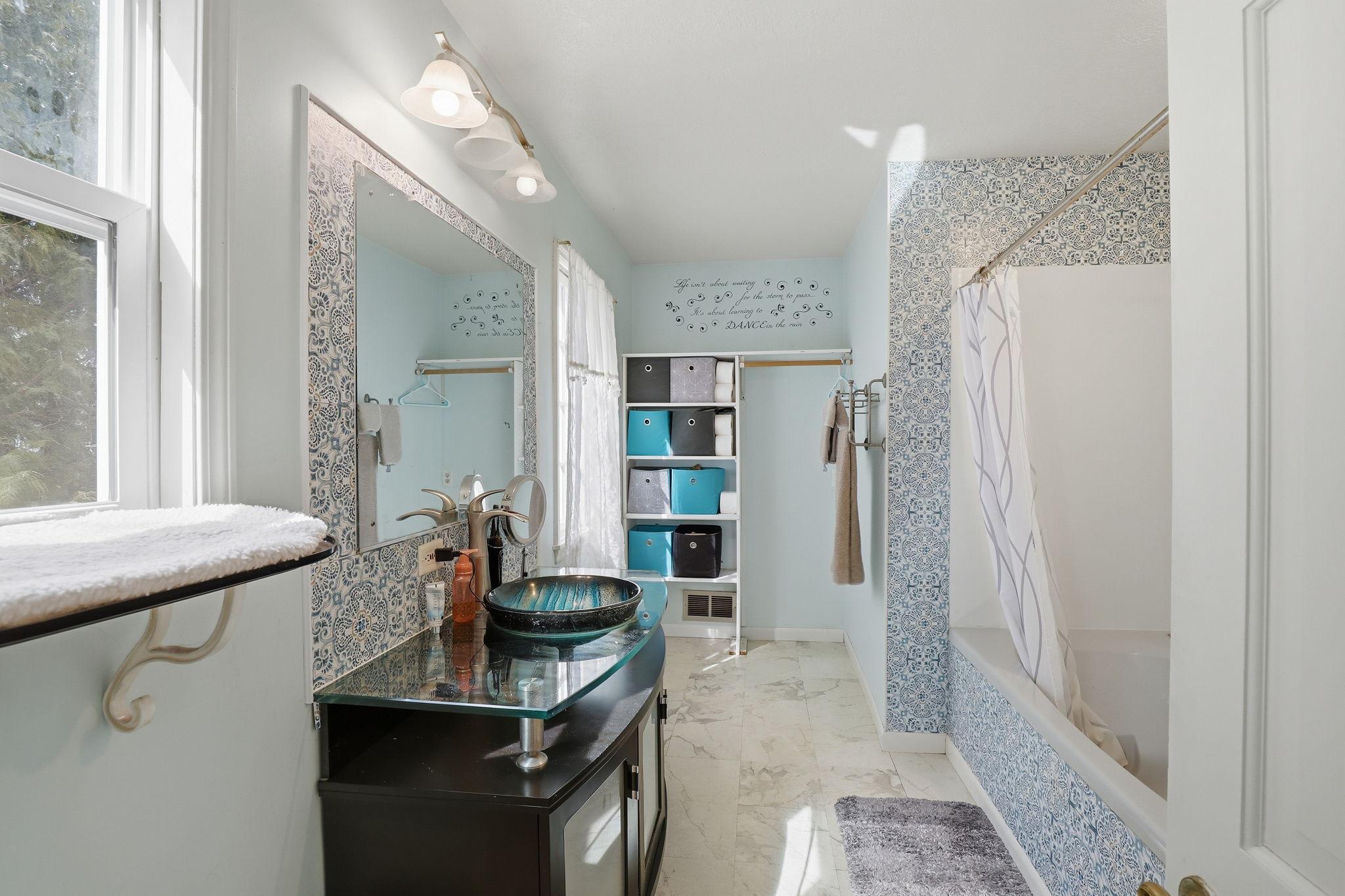 Main Level Primary Bath Suite