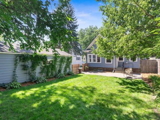 With no alley access, this home provides a larger backyard and added privacy
