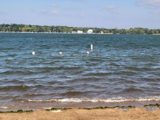 Enjoy a swim at south Lake Harriet beach or a show across the lake at the Bandshell!