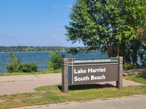 A short walk to enjoy Lake Harriet with more walking/biking trails
