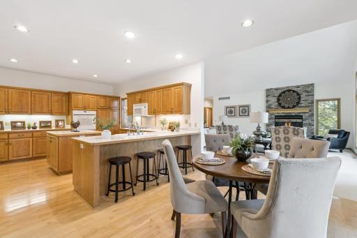 With multiple dining spaces this home was designed for everyday living as well as entertaining guests. The built in breakfast bar, informal dining room, deck and formal dining room are all spaces you will appreciate with the design of this home.