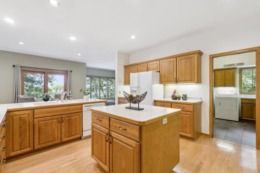 This home has been extremely well maintained and is ready for you to move in to start enjoying all that Lake Pulaski has to offer. You will enjoy preparing meals for family and friends while entertaining at Lake Pulaski in Buffalo Minnesota.