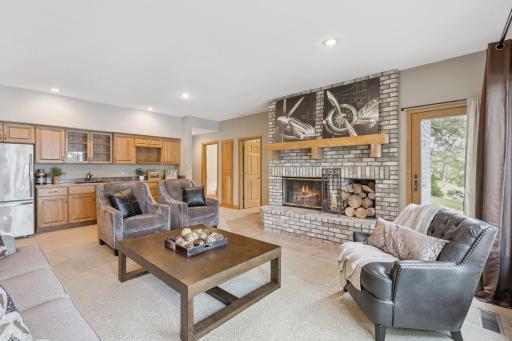 Enjoy the dry heat of the wood burning fireplace in the walk-out lower level's family room. The wet bar could easily become a kitchenette for a multi-generational home. This is a property you must see in person to appreciate all that it has to offer.
